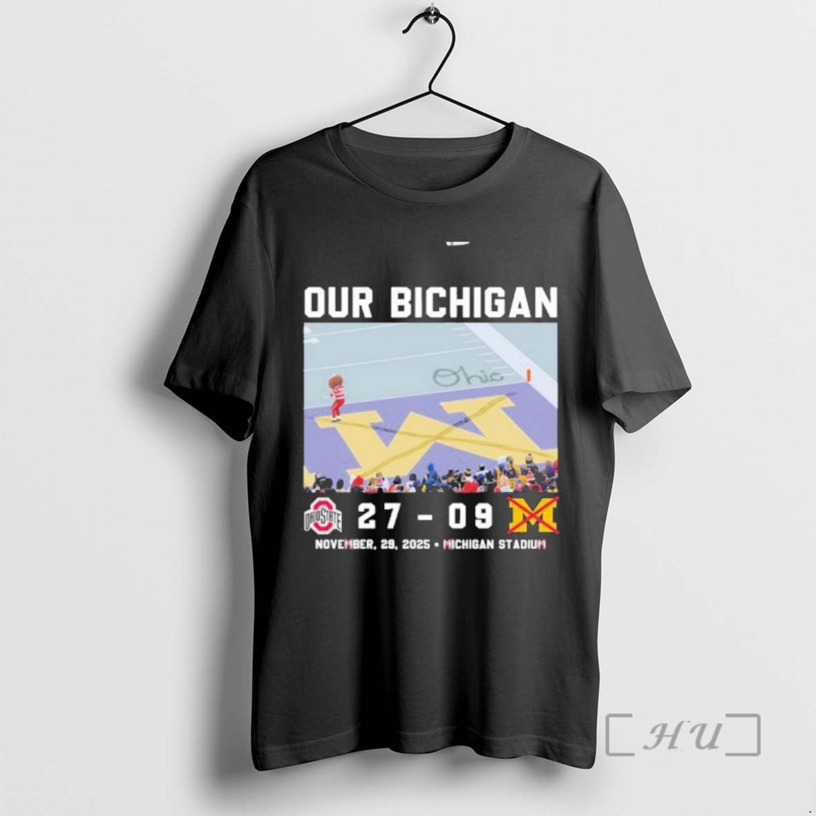 Officials Buckeyes Our Bichigan 27 9 November 29 2025 T-Shirts, Hoodie, Sweatshirt | PureTeeCo.com
