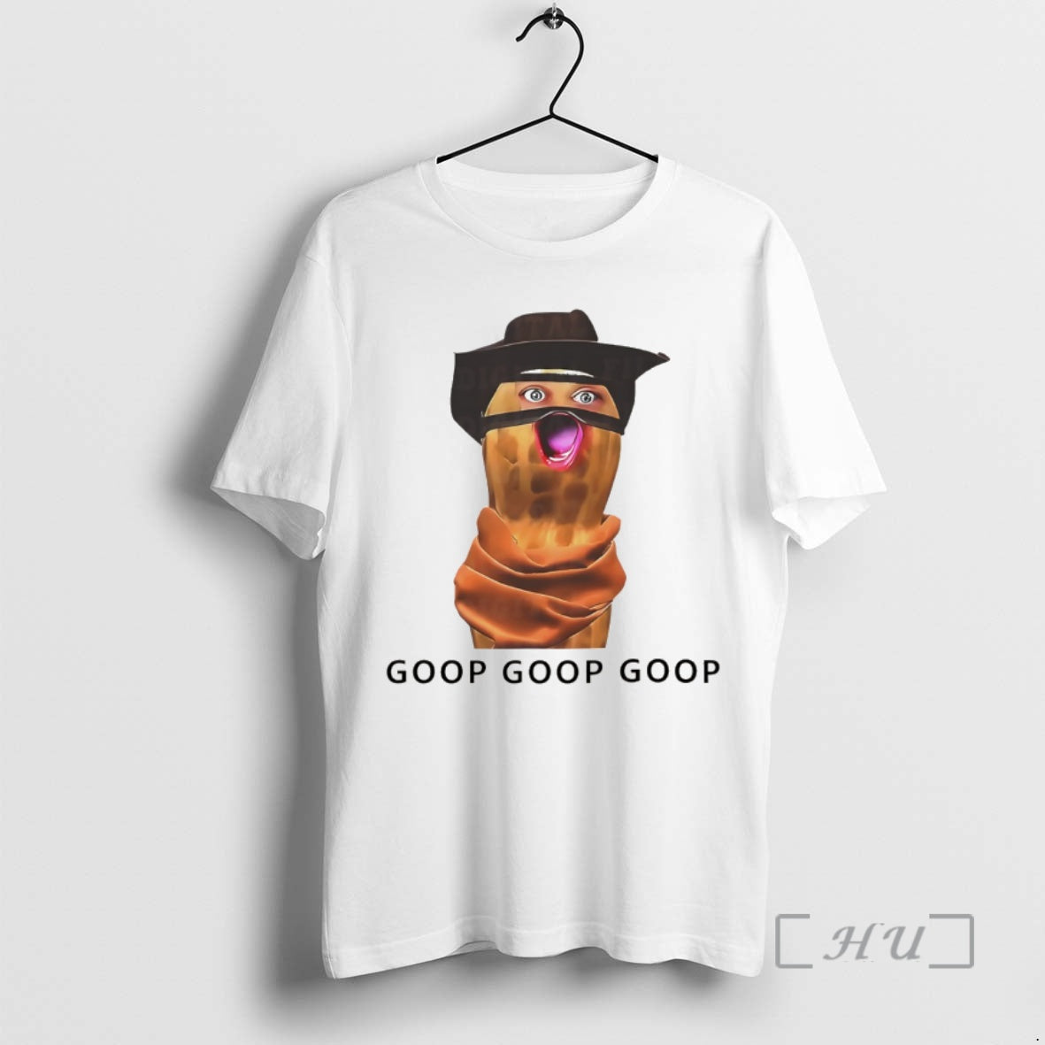 Officials Bungulator Cowboy The Burnt Peanut Goop Goop Goop Meme T-Shirts, Hoodie, Sweatshirt | PureTeeCo.com