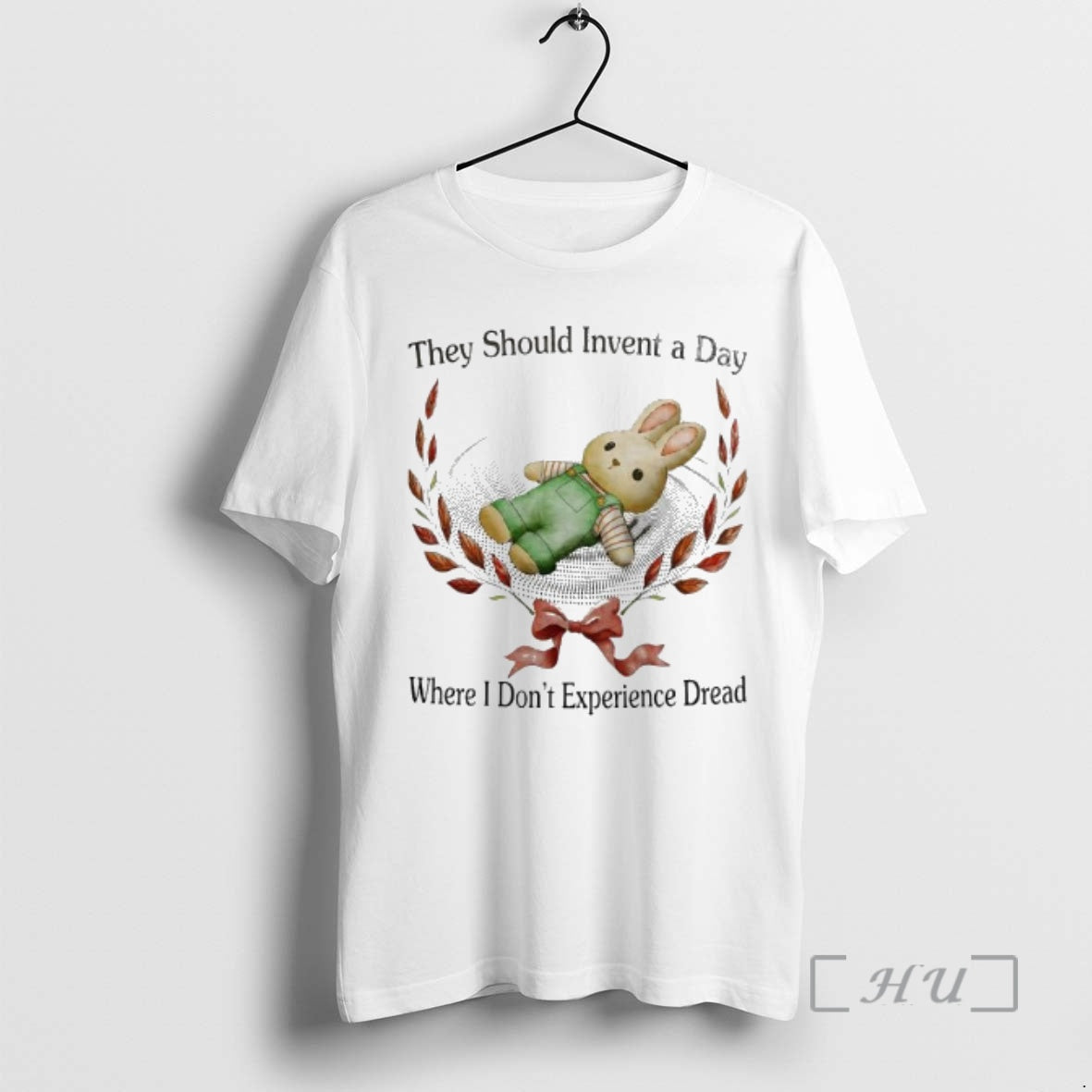 Officials Bunny They Should Invent A Day Where I Dont Experience Dread Premium T Shirts Hoodie, Sweatshirt | PureTeeCo.com