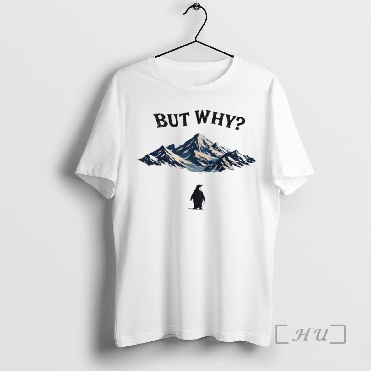 Officials But Why Penguin Mountain Nihilist Penguin T-Shirts, Hoodie, Sweatshirt | PureTeeCo.com