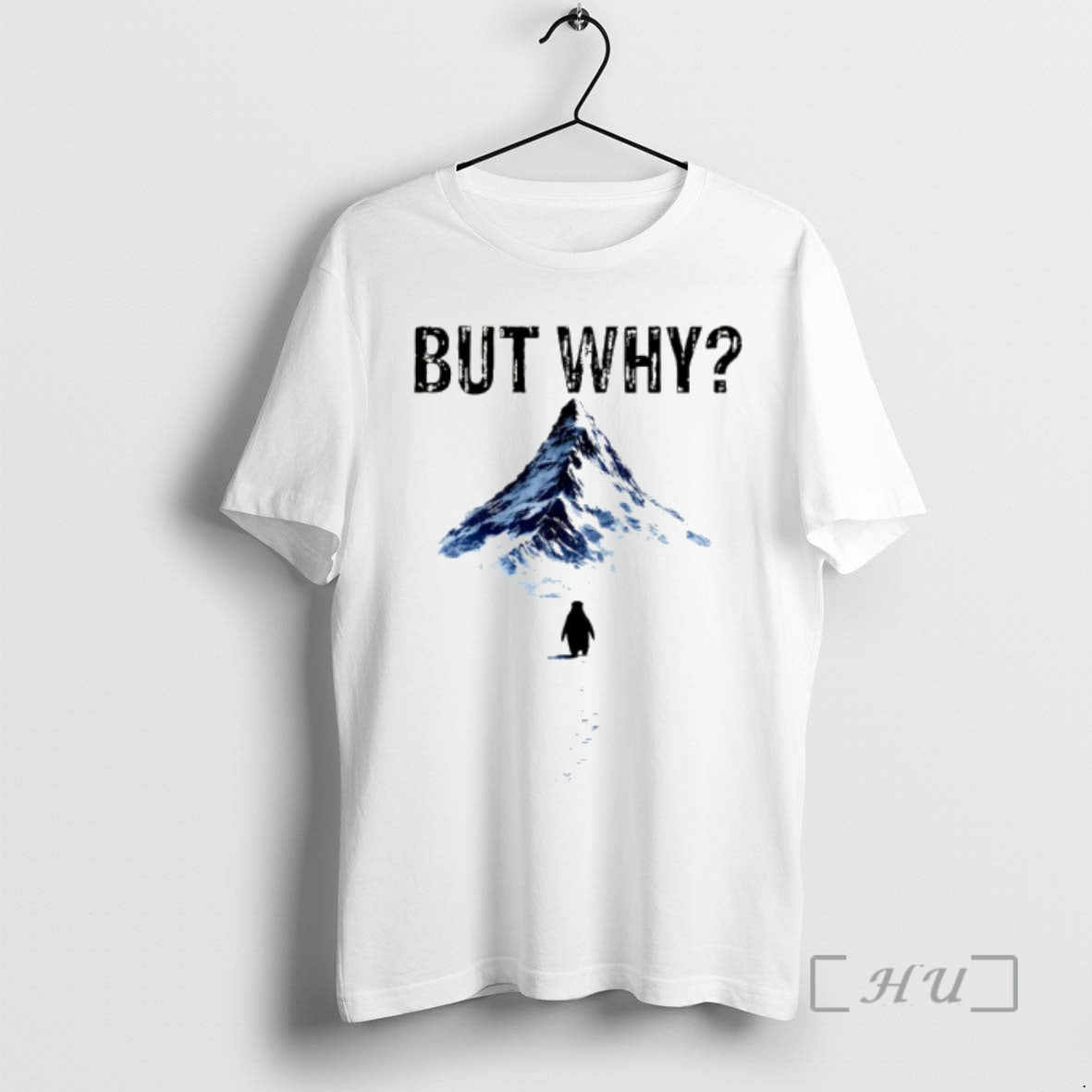 Officials But Why Penguin Trendy Nihilist Sad Penguin T-Shirts, Hoodie, Sweatshirt | PureTeeCo.com