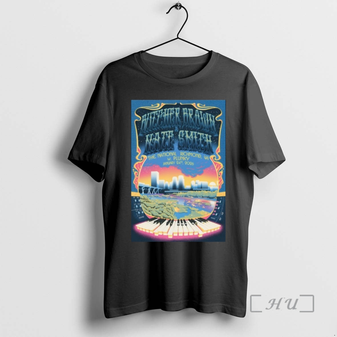 Officials Butcher Brown And Nate Smith At The National In Richmond Va On Jan 14 T-Shirts, Hoodie, Sweatshirt | PureTeeCo.com