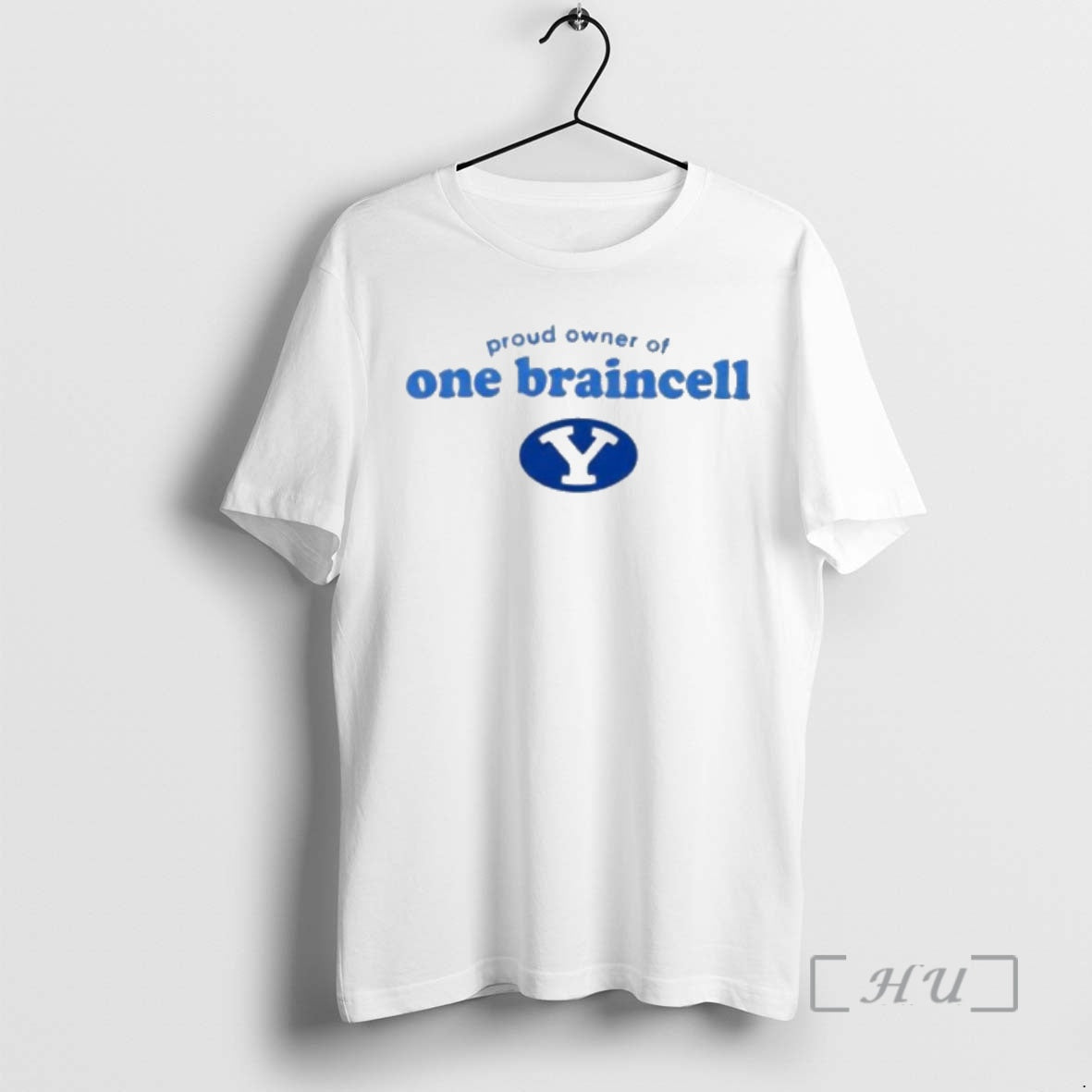 Officials Byu Cougars Proud Owner Of One Braincell Premium T Shirts Sweater Hoodie 2 Sweatshirt | PureTeeCo.com