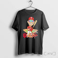 Officials Cal Gates Indiana Hoosiers Ncaa Baseball Caricature Trident Signature
