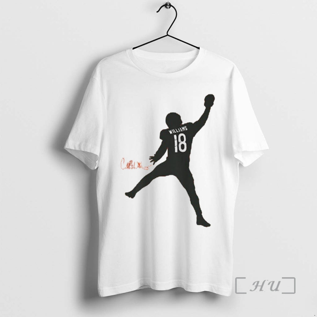Officials Caleb Williams Iceman Silhouette T-Shirts, Hoodie, Sweatshirt | PureTeeCo.com
