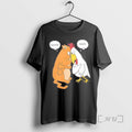 Officials Cat And Chicken Insult Wordplay T-Shirts, Hoodie, Sweatshirt | PureTeeCo.com