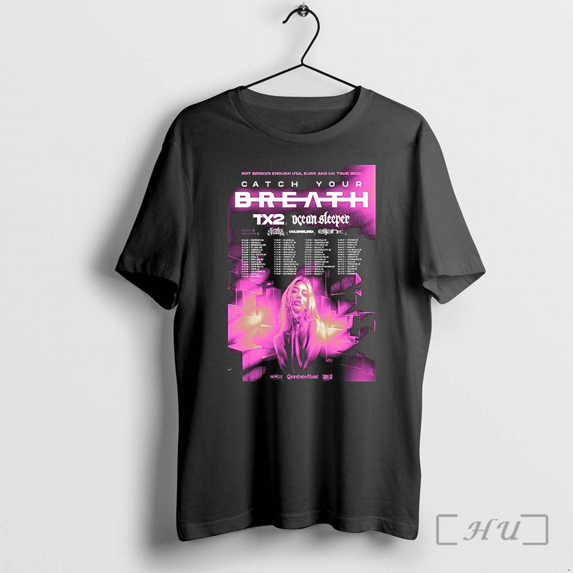 Officials Catch Your Breath Tour 2026 Us Eu And Uk 1 Premium T Shirts Sweater