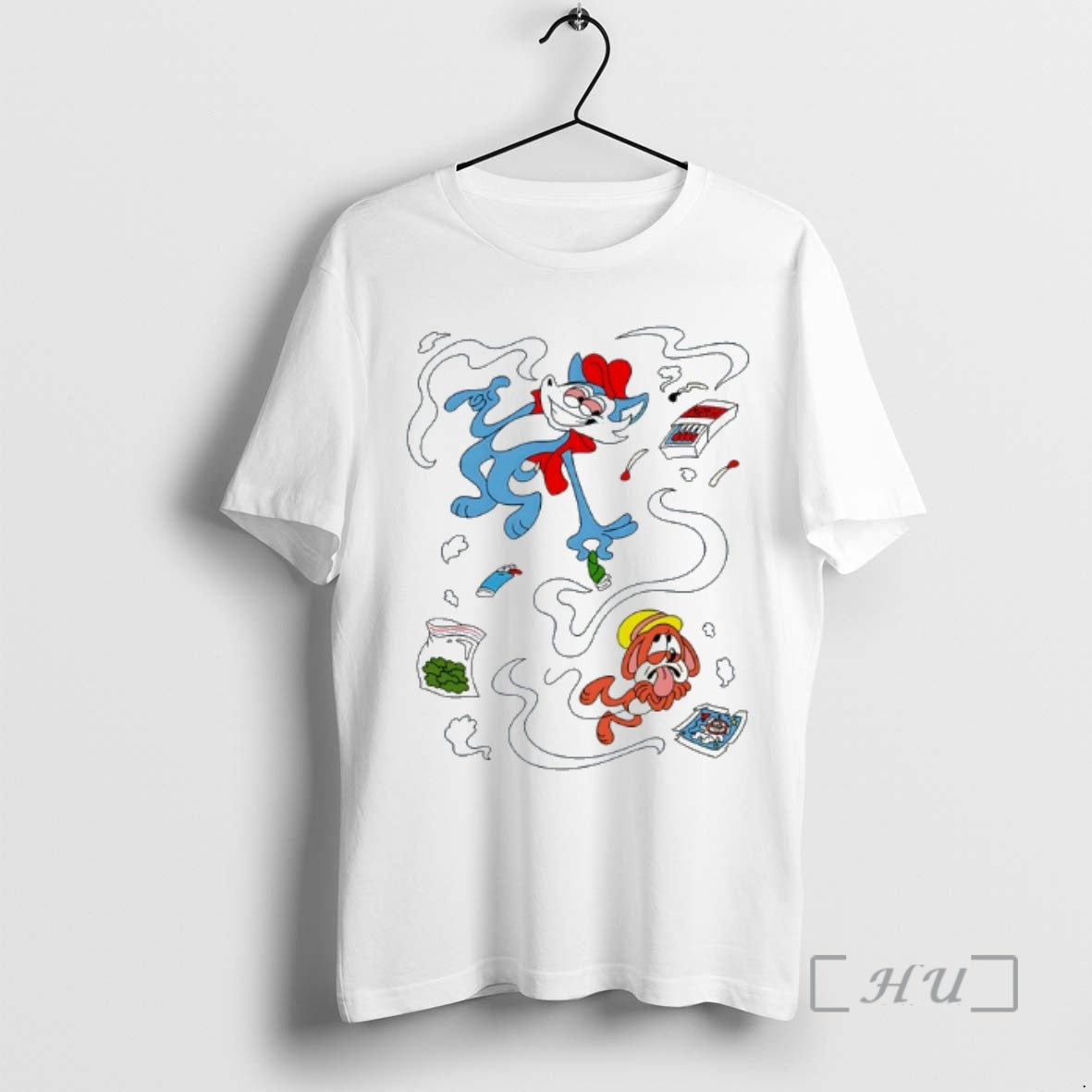 Officials Catching Up Rob And Clay Smoke Weed Art T-Shirts, Hoodie, Sweatshirt | PureTeeCo.com