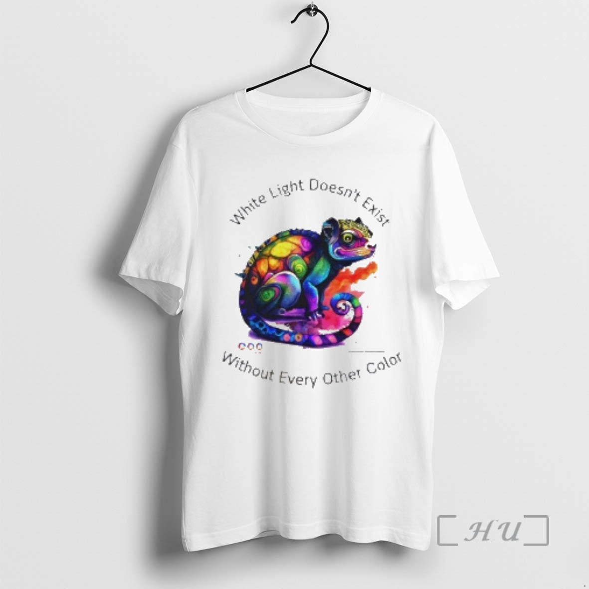 Officials Chameleon White Light Doesnt Exist Without Every Other Color T-Shirts, Hoodie, Sweatshirt | PureTeeCo.com