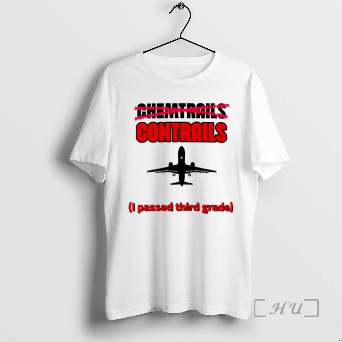Officials Chemtrails Contrails I Passed Third Grade T-Shirts, Hoodie, Sweatshirt | PureTeeCo.com