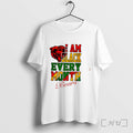 Officials Chicago Bears I Am Black Every Month Logo Tee