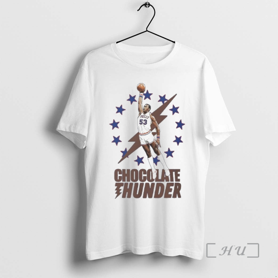 Officials Chocolate Thunder Philadelphia 76ers Basketball Player T-Shirts, Hoodie, Sweatshirt | PureTeeCo.com