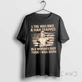 Officials Chuck Norris I Too Was Once A Man Trapped In A Womans Body Then T-Shirts, Hoodie, Sweatshirt | PureTeeCo.com
