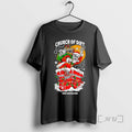 Officials Church Of Dirt Skeletal Santa Claus Merry Christmas 2025 T-Shirts, Hoodie, Sweatshirt | PureTeeCo.com