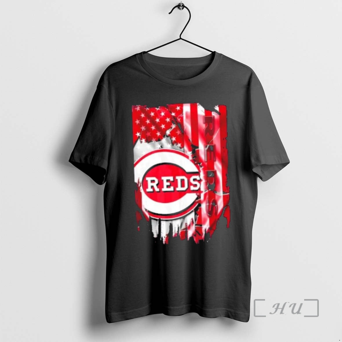 Officials Cincinnati Reds Baseball X American Flag T-Shirts, Hoodie, Sweatshirt | PureTeeCo.com