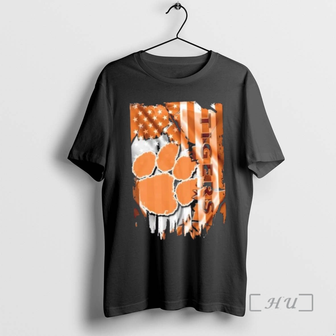 Officials Clemson Tigers Football X American Flag T-Shirts, Hoodie, Sweatshirt | PureTeeCo.com