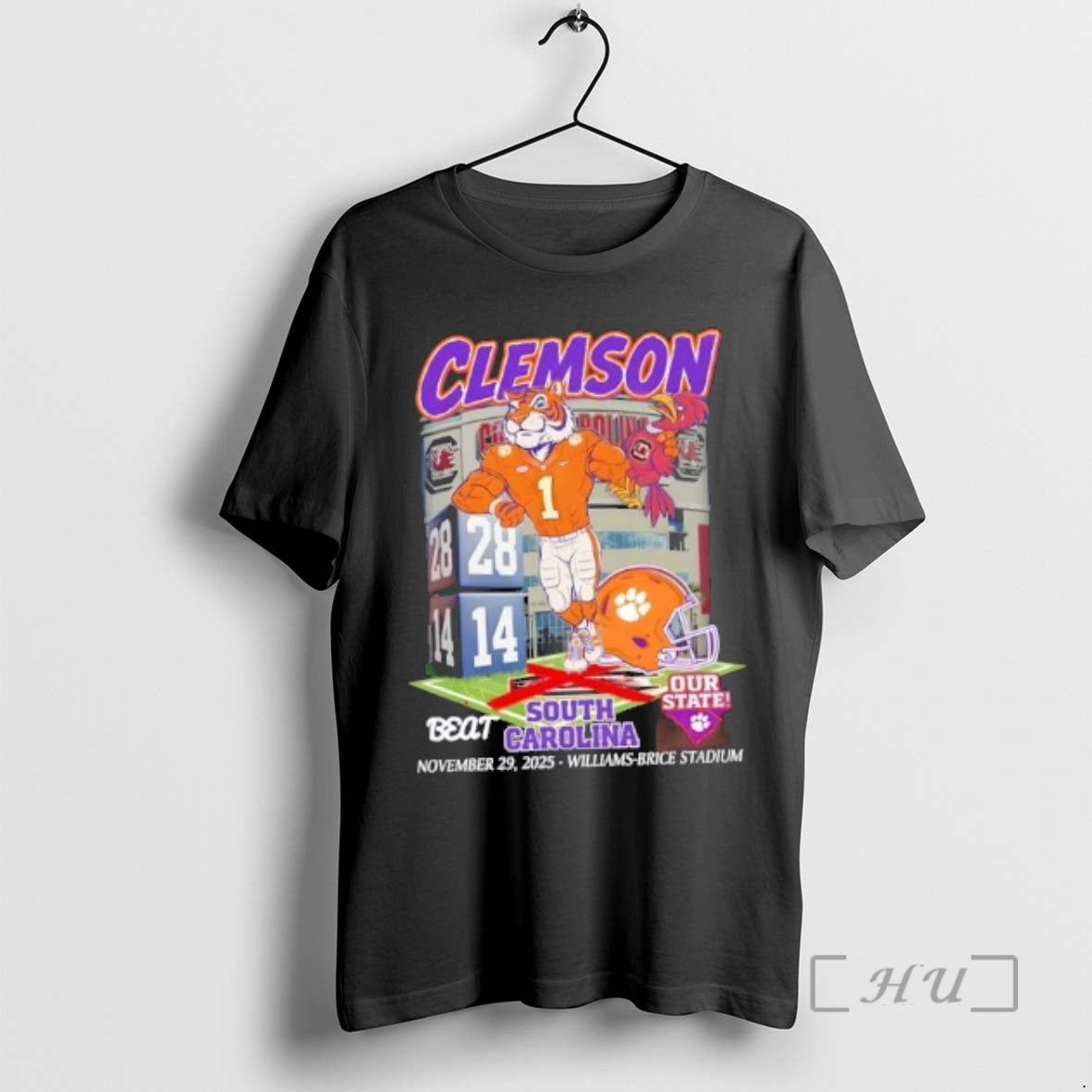 Officials Clemson Tigers Beat South Carolina Gamecocks Williams Brice Stadium T-Shirts, Hoodie, Sweatshirt | PureTeeCo.com