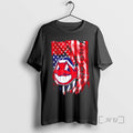 Officials Cleveland Indians Baseball X American Flag T-Shirts, Hoodie, Sweatshirt | PureTeeCo.com