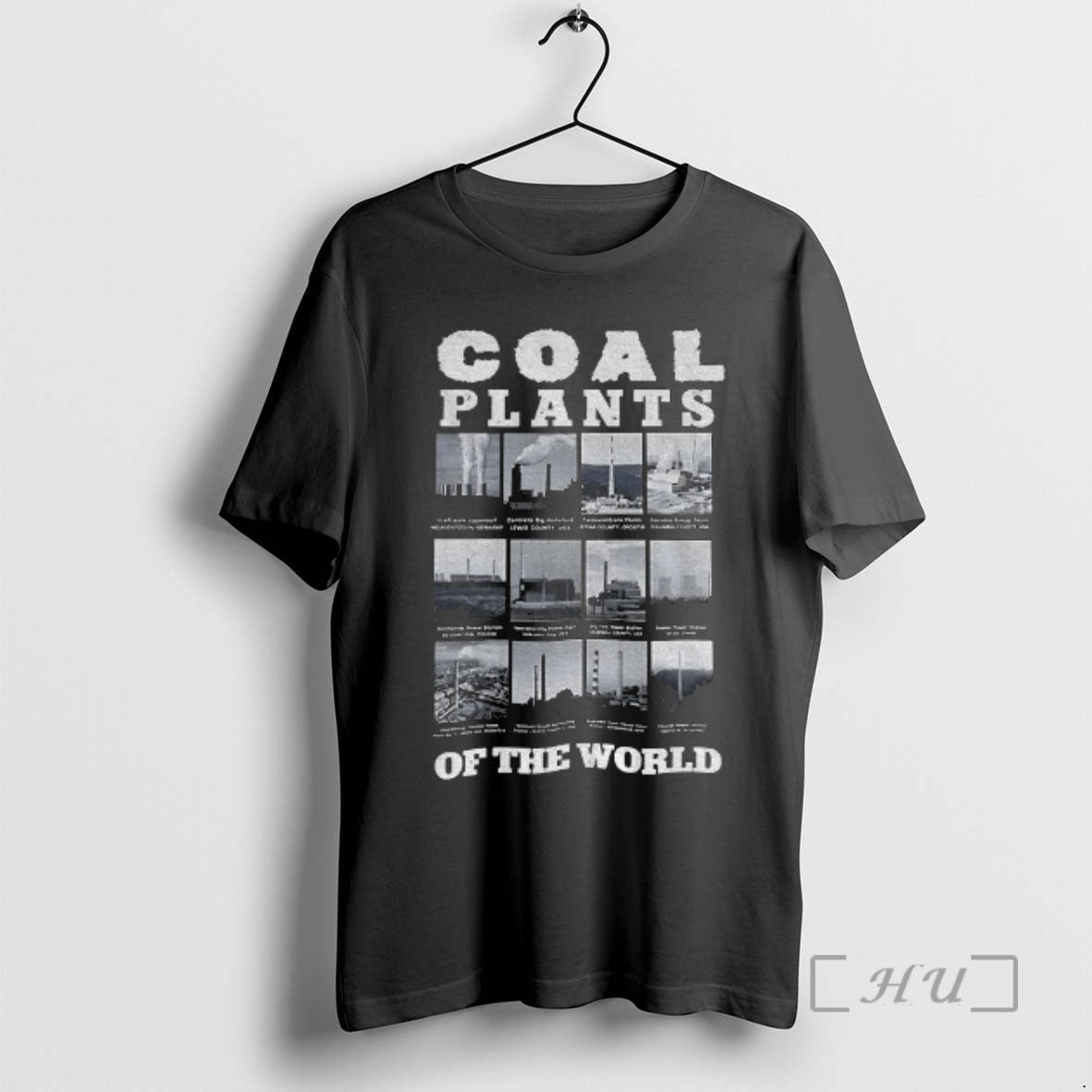 Officials Coal Plants Of The World Graphic Vintage