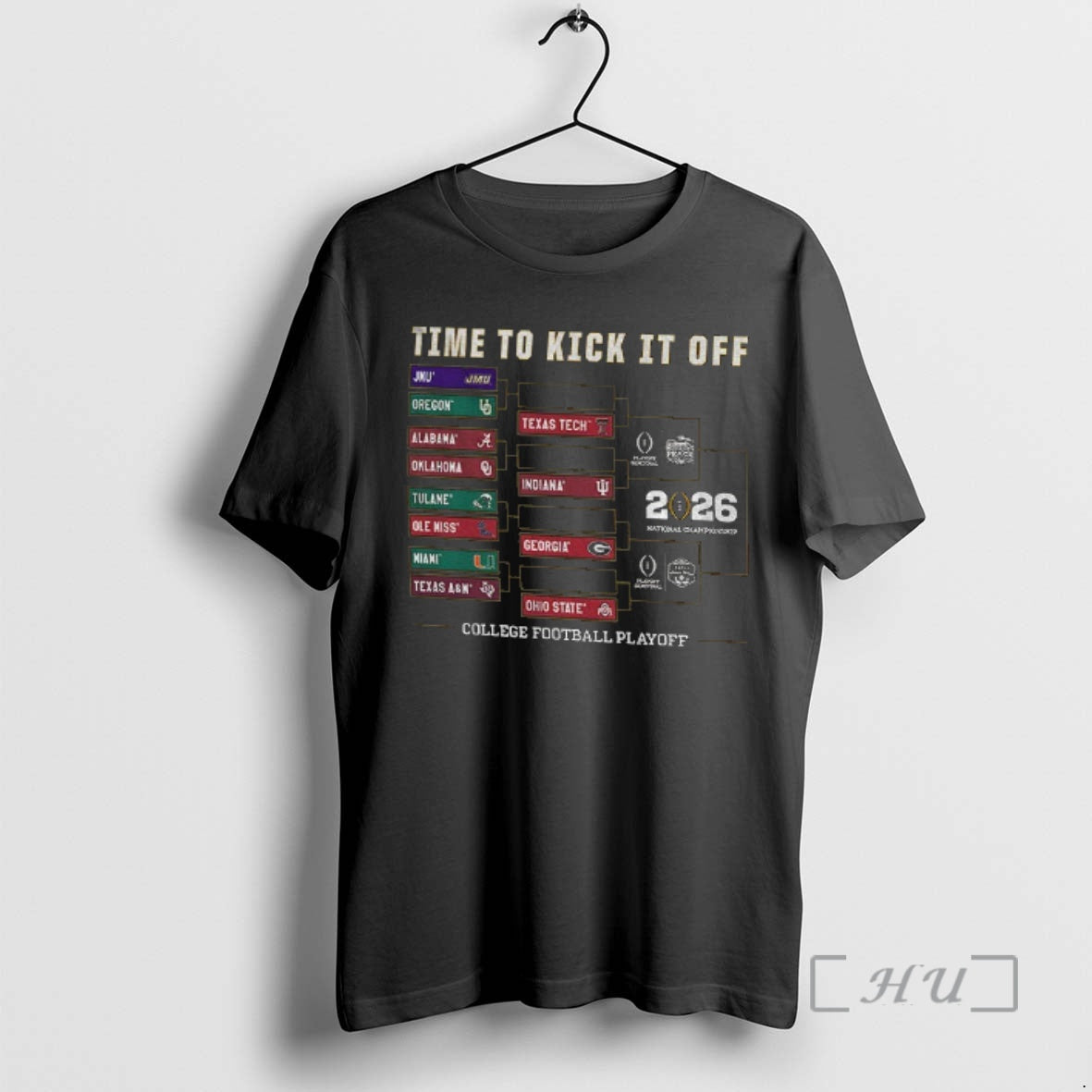 Officials College Football Playoff 2025 26 Time To Kick It Off College Football Playoff Premium T-Shirts, Hoodie, Sweatshirt