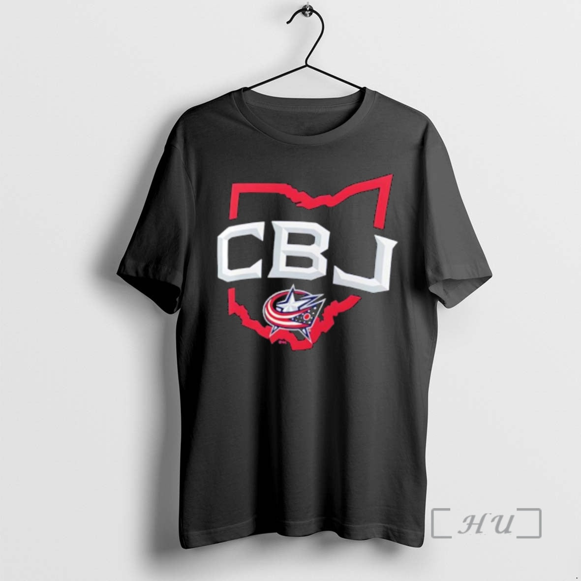 Officials Columbus Blue Jackets Represent Map Logo T-Shirts, Hoodie, Sweatshirt | PureTeeCo.com