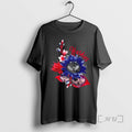 Officials Connecticut Huskies Football X Sunflower Floral T-Shirts, Hoodie, Sweatshirt | PureTeeCo.com