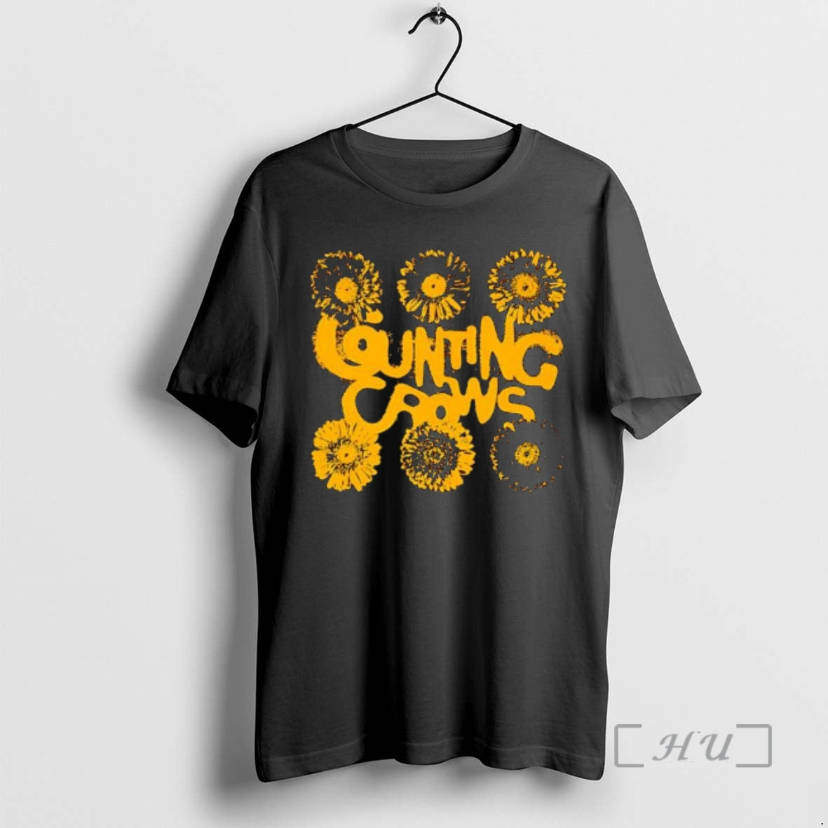 Officials Counting Crows Band 90s Flower T-Shirts, Hoodie, Sweatshirt | PureTeeCo.com