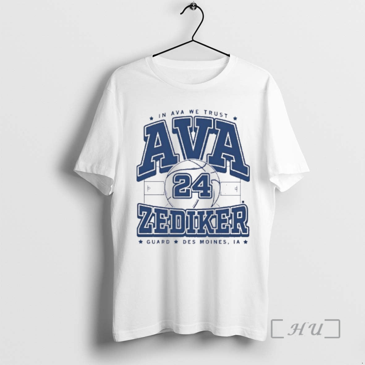 Officials Creighton Bluejays In Ava Zediker 24 We Trust T-Shirts, Hoodie, Sweatshirt | PureTeeCo.com