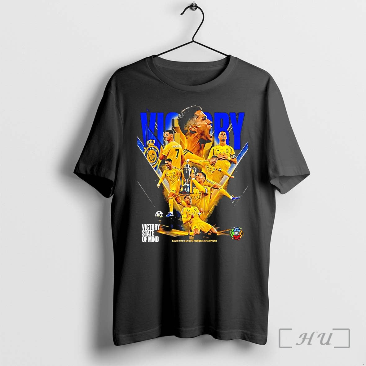 Officials Cristiano Ronaldo Al Nassr Saudi Pro League Victory Champions 2026 Premium T Shirts Sweater