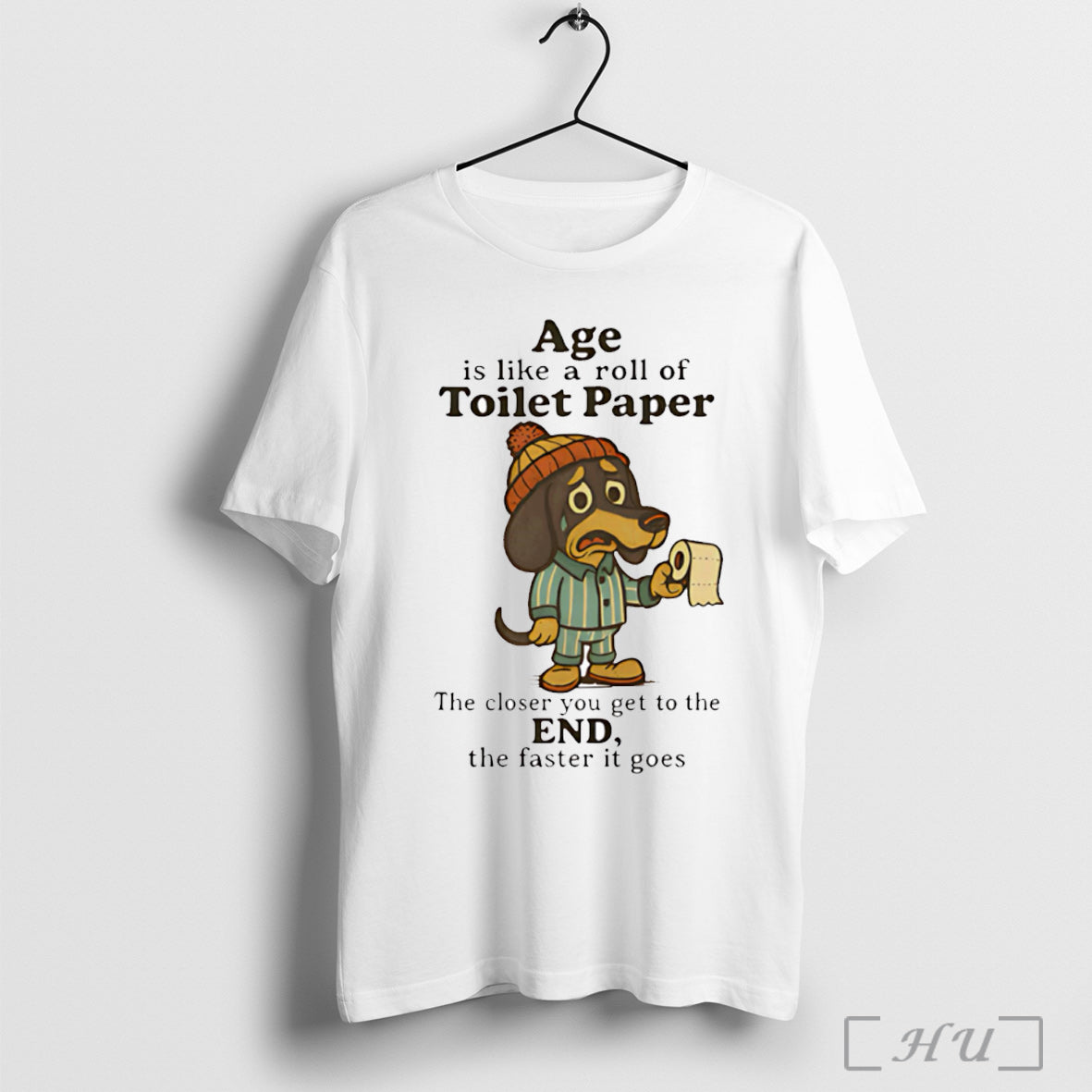 Officials Dachshund Age Is Like A Roll Of Toilet Paper T Shirt