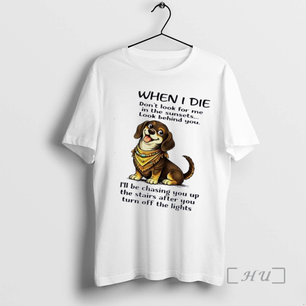 Officials Dachshund Dog When I Die Dont Look For Me In The Sunsets Look Behind T-Shirts, Hoodie, Sweatshirt | PureTeeCo.com