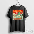 Officials Dadzilla Fishing Fathers Day Graphic
