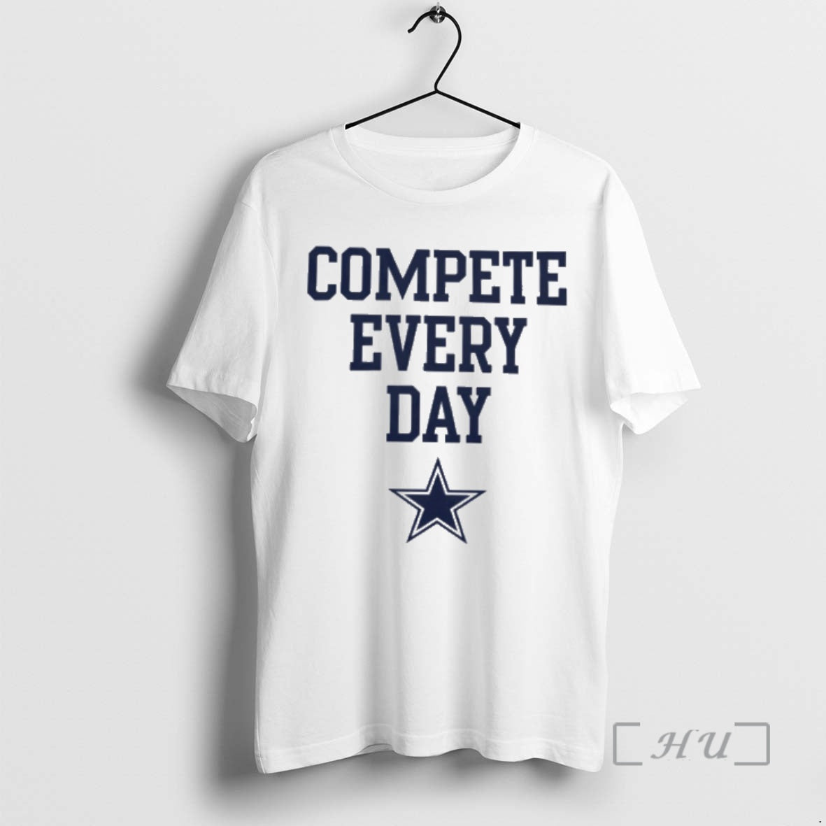 Officials Dak Prescott Wearing Compete Every Day Dallas Cowboys T-Shirts, Hoodie, Sweatshirt | PureTeeCo.com