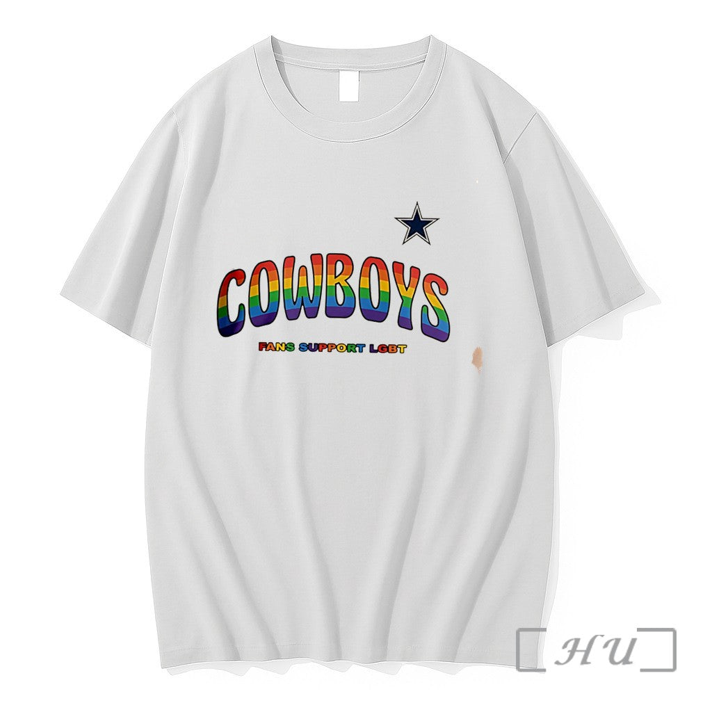 Officials Dallas Cowboys Fans Support Lgbt Pride Month Tee