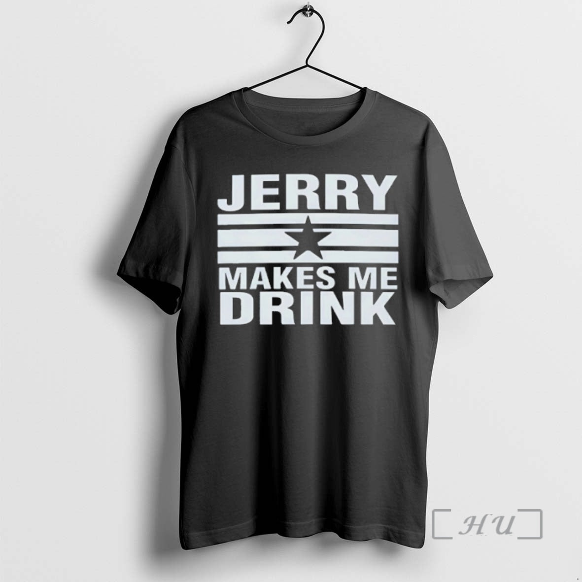 Officials Dallas Cowboys Jerry Makes Me Drink T-Shirts, Hoodie, Sweatshirt | PureTeeCo.com