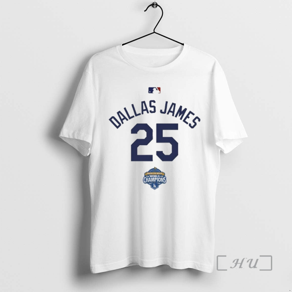 Officials Dallas James 25 Back To Back Champs World Champions T-Shirts, Hoodie, Sweatshirt | PureTeeCo.com