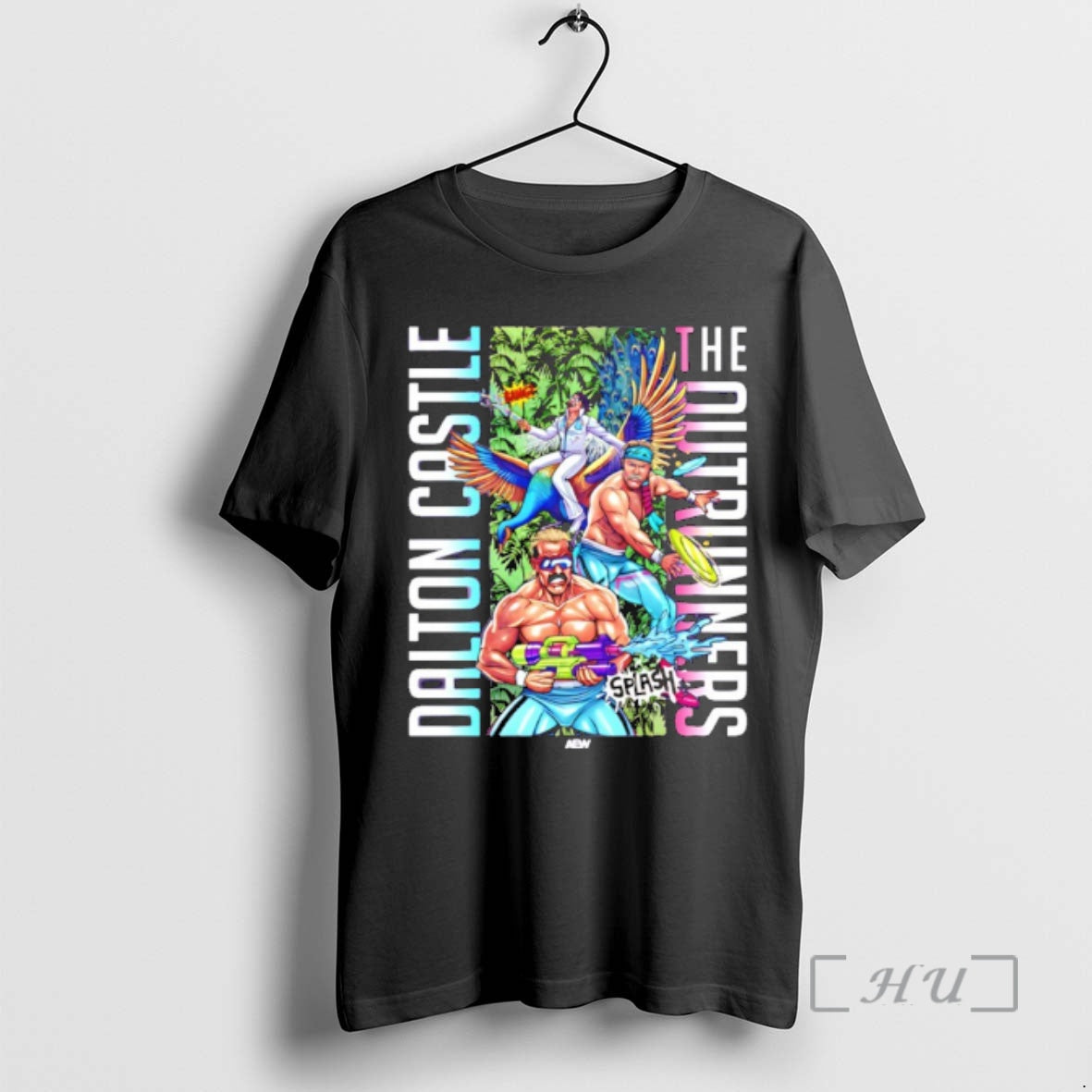 Officials Dalton Castle And The Outrunners Peacockrunners Caricature T-Shirts, Hoodie, Sweatshirt | PureTeeCo.com