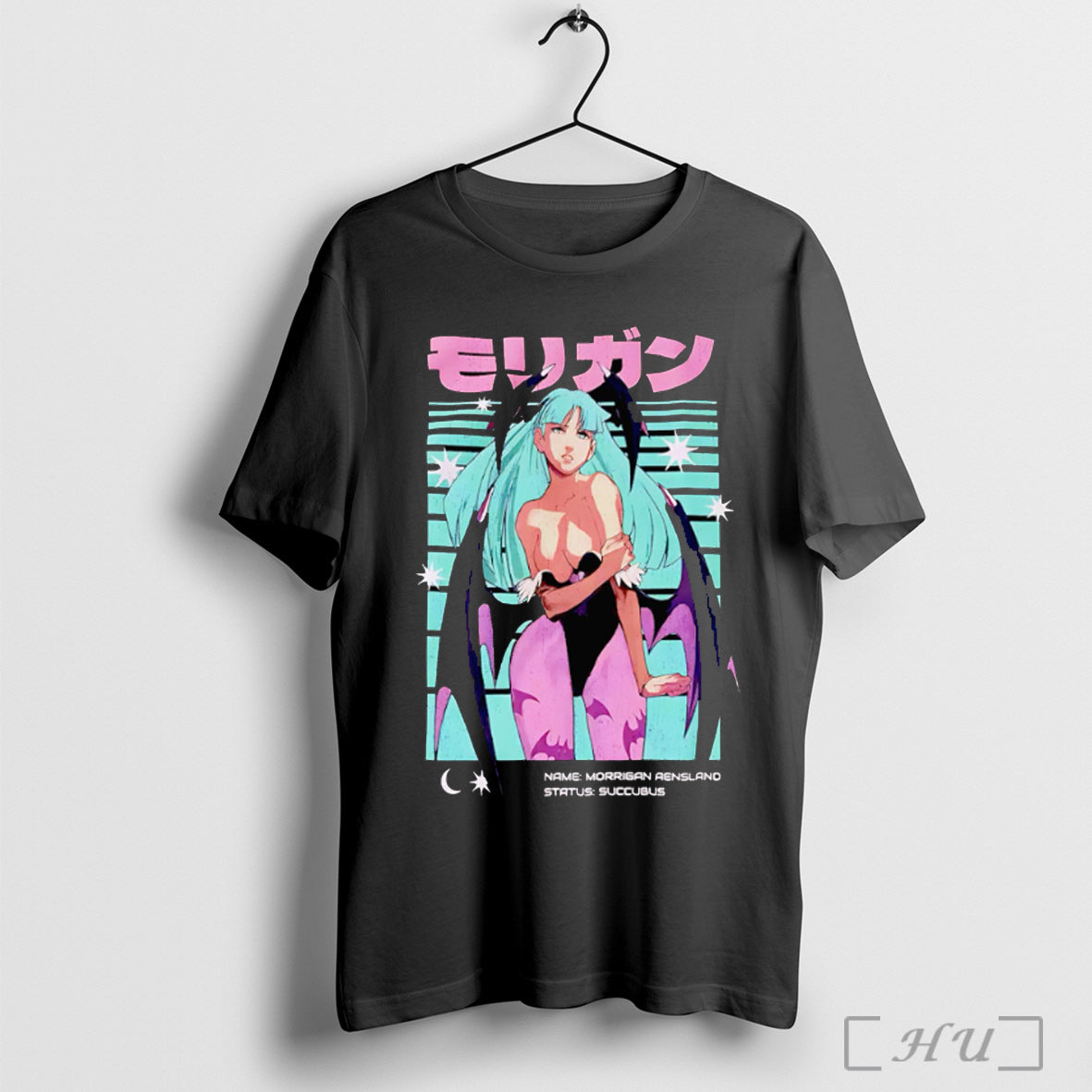 Officials Darkstalkers Morrigan Aensland T Shirt