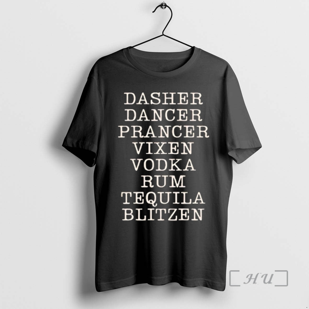 Officials Dasher Dancer Prancer Vixen Vodka Rum Tequila And Blitzen T-Shirts, Hoodie, Sweatshirt | PureTeeCo.com