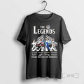 Officials Davey Allison And Legends Abbey Road Thank You For The Memories Signatures Premium T-Shirts, Hoodie, Sweatshirt