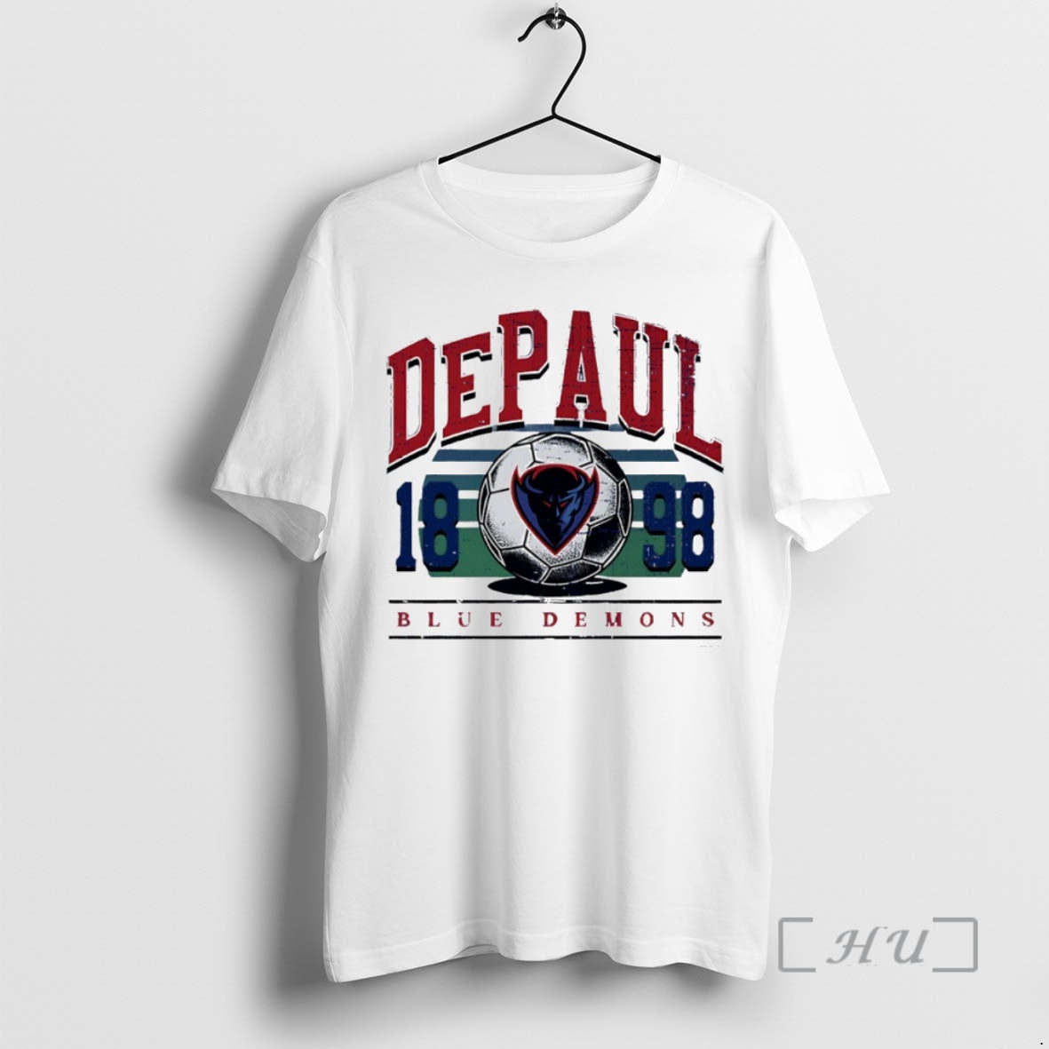 Officials Depaul Blue Demons University Soccer 1898 Circle T-Shirts, Hoodie, Sweatshirt | PureTeeCo.com