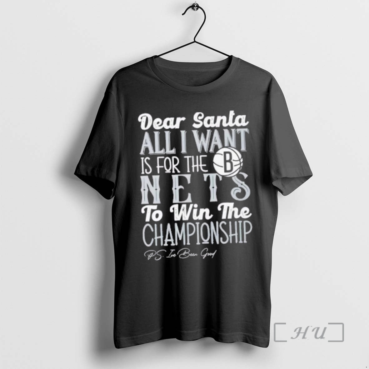 Officials Dear Santa All I Want Is For The Brooklyn Nets To Win The Championship T-Shirts, Hoodie, Sweatshirt | PureTeeCo.com