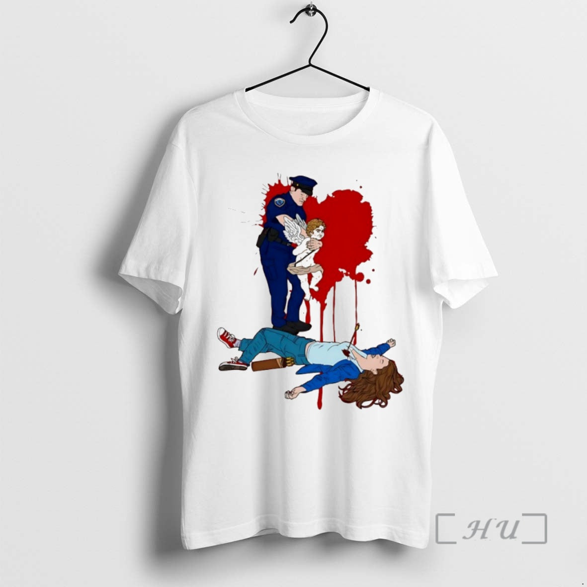 Officials Death By Cupid Circle T-Shirts, Hoodie, Sweatshirt | PureTeeCo.com