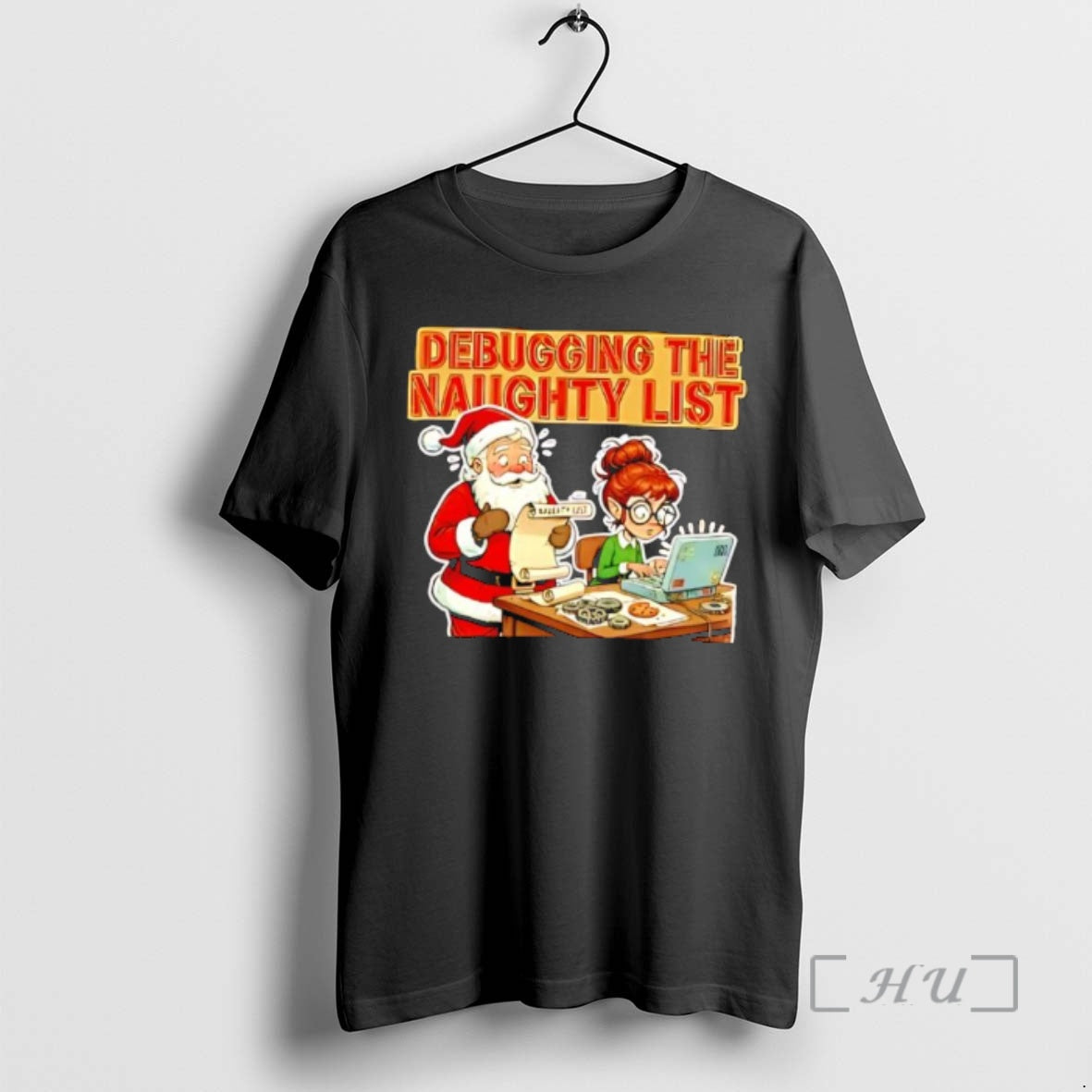 Officials Debugging The Naughty List Christmas T-Shirts, Hoodie, Sweatshirt | PureTeeCo.com