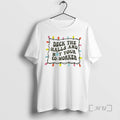 Officials Deck The Halls And Not Your Co Worker Christmas Lights Graphic Premium T Shirts Hoodie, Sweatshirt | PureTeeCo.com