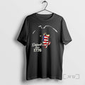 Officials Defiant Since 1776 Patriotic Revolutionary Spirit American Flag Bandana Graphic Premium T Shirts Sweater...