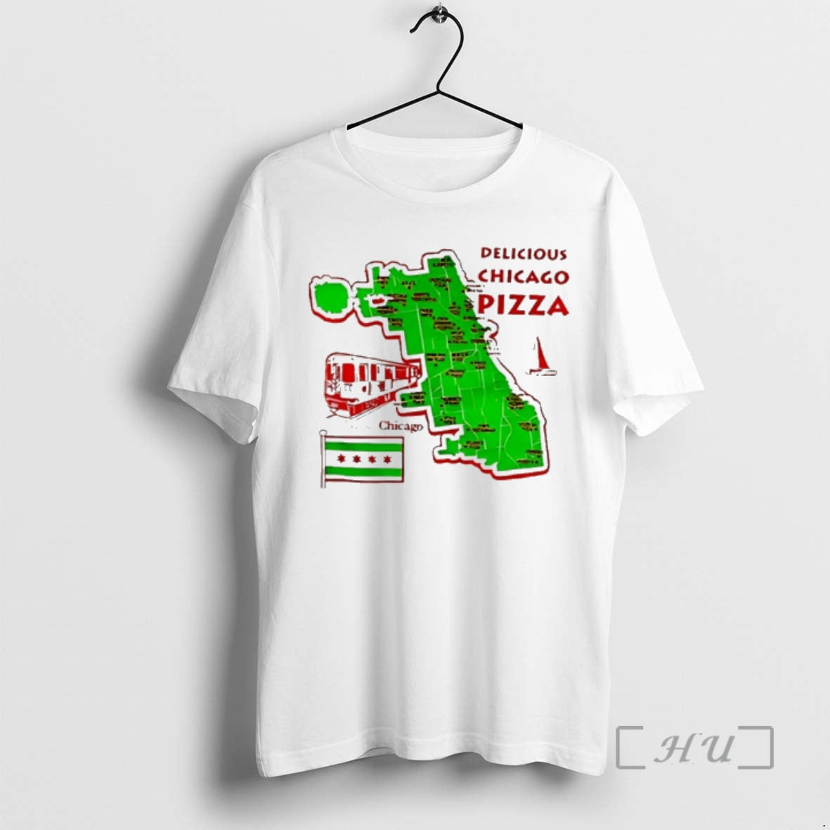 Officials Delicious Chicago Pizza Historic T-Shirts, Hoodie, Sweatshirt | PureTeeCo.com