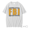 Officials Department Of Justice Fbi Femboy Bussy Inspection Tee