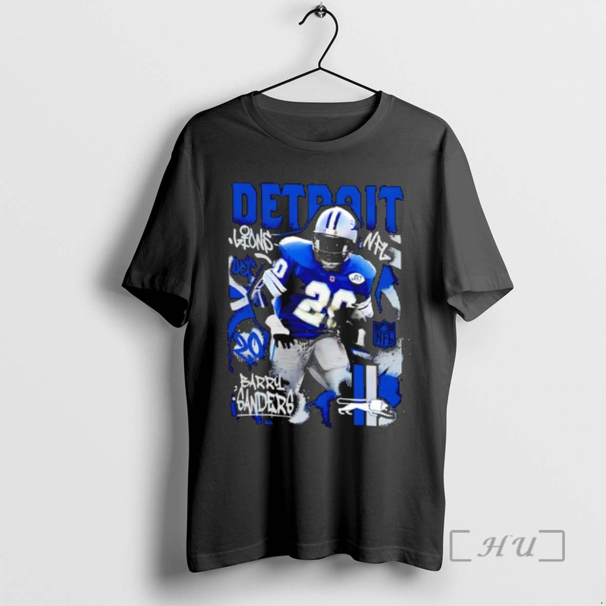 Officials Detroit Lions Barry Sanders Star Player T-Shirts, Hoodie, Sweatshirt | PureTeeCo.com