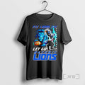 Officials Detroit Lions Fly Lions Fly Let Go Jahmyr Gibbs And Amon Ra St Premium T-Shirts, Hoodie, Sweatshirt | PureTeeCo.com
